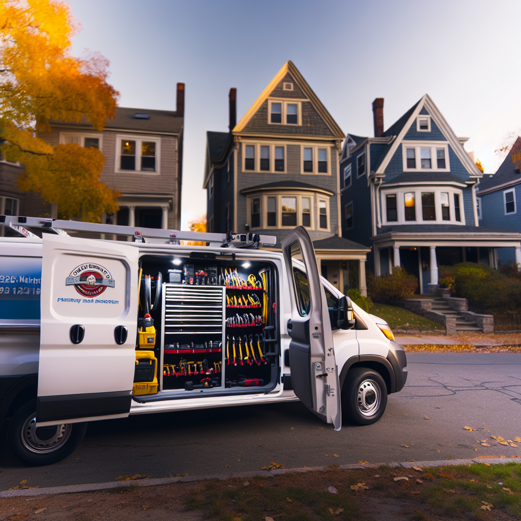 Water Heater Malden service truck ready for emergency clogged toilet repair in Malden