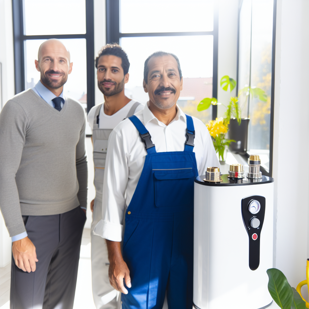 tankless hot water heater install - image 4